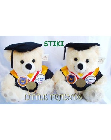 Boneka Wisuda STIKI Indonesia (25 cm)